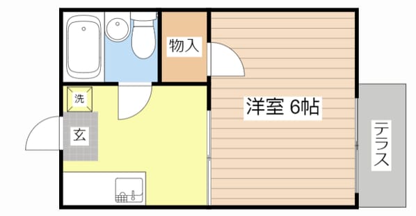 ハイツＭ＆Ｍの物件間取画像